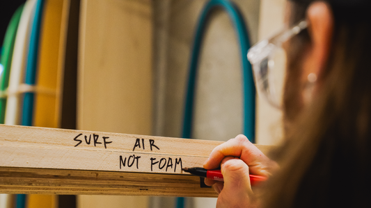 Words by SURFER: "The Nexus of Surfboard Building and Sustainable Tech"
